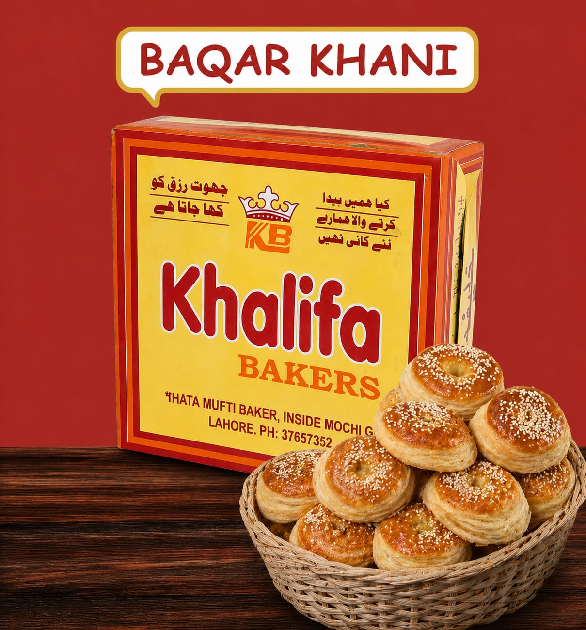 Butter Baqarkhani - Khalifa Bakers Lahore